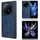 Per vivo X Fold3 Custodia per cellulare con motivo mucca cucito con cover posteriore (blu) Per vivo X Fold3 Custodia per cellulare con motivo mucca cucito con cover posteriore (blu)