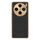 Custodia per telefono in pelle di agnello galvanica per vivo X100 Pro (nera) Custodia per telefono in pelle di agnello galvanica per vivo X100 Pro (nera)