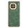 Custodia per telefono in pelle di agnello galvanica per vivo X90 (verde)