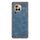 Custodia per telefono in pelle di agnello galvanica per vivo X80 Pro (blu) Custodia per telefono in pelle di agnello galvanica per vivo X80 Pro (blu)