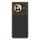 Custodia per telefono in pelle di agnello galvanica per vivo X80 Pro (nera)