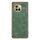 Custodia per telefono in pelle di agnello galvanica per vivo X80 (verde)