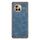 Custodia per telefono in pelle di agnello galvanica per vivo X80 (blu)