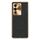 Custodia per telefono in pelle di agnello galvanica per vivo S17 (nera)
