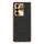 Custodia per telefono in pelle di agnello galvanica per vivo S16 Pro (nera) Custodia per telefono in pelle di agnello galvanica per vivo S16 Pro (nera)