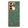 Custodia per telefono in pelle di agnello galvanica per vivo S16 (verde)