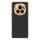 Custodia per telefono in pelle di agnello galvanica per Honor Magic6 (nera) Custodia per telefono in pelle di agnello galvanica per Honor Magic6 (nera)