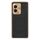Custodia per telefono in pelle di agnello galvanica per Honor 100 (nera)