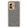 Custodia per telefono in pelle di agnello galvanica per Honor 100 (grigia) Custodia per telefono in pelle di agnello galvanica per Honor 100 (grigia)