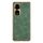 Custodia per telefono in pelle di agnello galvanica per Honor 90 Pro (verde) Custodia per telefono in pelle di agnello galvanica per Honor 90 Pro (verde)