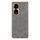 Custodia per telefono in pelle di agnello galvanica per Honor 90 Pro (grigia) Custodia per telefono in pelle di agnello galvanica per Honor 90 Pro (grigia)