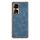 Custodia per telefono in pelle di agnello galvanica per Honor 70 Pro (blu) Custodia per telefono in pelle di agnello galvanica per Honor 70 Pro (blu)