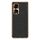 Custodia per telefono in pelle di agnello galvanica per Honor 70 Pro (nera) Custodia per telefono in pelle di agnello galvanica per Honor 70 Pro (nera)