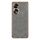 Custodia per telefono in pelle di agnello galvanica per Honor 70 (grigio)
