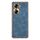 Custodia per telefono in pelle di agnello galvanica per Honor 60 Pro (blu) Custodia per telefono in pelle di agnello galvanica per Honor 60 Pro (blu)