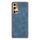 Custodia per telefono in pelle di agnello galvanica per Honor 30 Pro (blu) Custodia per telefono in pelle di agnello galvanica per Honor 30 Pro (blu)