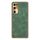Custodia per telefono in pelle di agnello galvanica per Honor 30 (verde)
