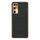 Custodia per telefono in pelle di agnello galvanica per Honor 30 (nera)