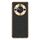 Custodia per cellulare in pelle di agnello galvanica per Honor X50 (nera)
