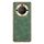 Custodia per telefono in pelle di agnello galvanica per Honor X40 (verde)