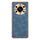 Custodia per cellulare in pelle di agnello galvanica per Honor X30 (blu)