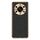 Custodia per telefono in pelle di agnello galvanica per Honor X30 (nera)
