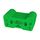 Scatola portaoggetti per stencil Reballing Mijing SN-11 (verde)