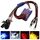 Kit di illuminazione a 12 LED freno di sterzo per modelli in scala 1/10 di auto RC Kit di illuminazione a 12 LED freno di sterzo per modelli in scala 1/10 di auto RC