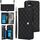 Custodia per telefono in pelle rombica multifunzione a tracolla per Samsung Galaxy S24 5G (nera) Custodia per telefono in pelle rombica multifunzione a tracolla per Samsung Galaxy S24 5G (nera)