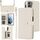 Custodia per telefono in pelle rombica multifunzione a tracolla per Samsung Galaxy S22 5G (bianca) Custodia per telefono in pelle rombica multifunzione a tracolla per Samsung Galaxy S22 5G (bianca)