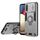 Custodia per telefono con supporto per anello Camshield per vivo S1 (grigio)