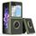 Per Samsung Galaxy Z Flip6 Q Shadow 1 serie TPU + custodia per PC con anello (verde militare) Per Samsung Galaxy Z Flip6 Q Shadow 1 serie TPU + custodia per PC con anello (verde militare)