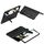 Per Samsung Galaxy Z Fold6 5G Custodia per telefono pieghevole in pelle con cerniera integrata con membrana a conchiglia (Nero) Per Samsung Galaxy Z Fold6 5G Custodia per telefono pieghevole in pelle con cerniera integrata con membrana a conchiglia (Nero)