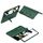 Per Samsung Galaxy Z Fold6 5G Custodia per telefono pieghevole in pelle con membrana integrata e cerniera integrata (verde) Per Samsung Galaxy Z Fold6 5G Custodia per telefono pieghevole in pelle con membrana integrata e cerniera integrata (verde)