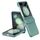 Custodia per telefono antiurto con cerniera integrale per Samsung Galaxy Z Flip6 5G Diamond Case-film (verde) Custodia per telefono antiurto con cerniera integrale per Samsung Galaxy Z Flip6 5G Diamond Case-film (verde)
