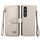 Per Sony Xperia 10 VI Love Custodia in pelle con cordino e cerniera (grigio) Per Sony Xperia 10 VI Love Custodia in pelle con cordino e cerniera (grigio)