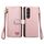 Per Sony Xperia 10 VI Love Custodia in pelle con cordino e cerniera (rosa) Per Sony Xperia 10 VI Love Custodia in pelle con cordino e cerniera (rosa)