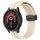 Per Huawei Watch GT2 42mm 20mm Cinturino in silicone con chiusura magnetica in tinta unita (beige) Per Huawei Watch GT2 42mm 20mm Cinturino in silicone con chiusura magnetica in tinta unita (beige)