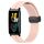 Cinturino per orologio in silicone con chiusura magnetica a tinta unita For Honor Watch ES 20 mm (rosa) Cinturino per orologio in silicone con chiusura magnetica a tinta unita For Honor Watch ES 20 mm (rosa)