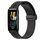 Cinturino per orologio in silicone con chiusura magnetica a tinta unita For Honor Watch ES 20 mm (nero)