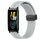 Cinturino per orologio in silicone con chiusura magnetica a tinta unita For Honor Watch ES 20 mm (grigio) Cinturino per orologio in silicone con chiusura magnetica a tinta unita For Honor Watch ES 20 mm (grigio)