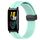 Cinturino per orologio in silicone con chiusura magnetica a tinta unita For Honor Watch ES 20 mm (verde acqua) Cinturino per orologio in silicone con chiusura magnetica a tinta unita For Honor Watch ES 20 mm (verde acqua)