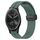 Per Garmin Vivomove Sport 20mm Cinturino in silicone con chiusura magnetica in tinta unita (verde oliva) Per Garmin Vivomove Sport 20mm Cinturino in silicone con chiusura magnetica in tinta unita (verde oliva)