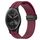 Per Garmin Vivomove Sport 20mm Cinturino in silicone con chiusura magnetica in tinta unita (rosso vino) Per Garmin Vivomove Sport 20mm Cinturino in silicone con chiusura magnetica in tinta unita (rosso vino)