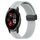 Per Garmin Venu 2 Plus 20mm Cinturino in silicone con chiusura magnetica in tinta unita (grigio) Per Garmin Venu 2 Plus 20mm Cinturino in silicone con chiusura magnetica in tinta unita (grigio)