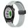 Per Garmin Approach S40 Cinturino per orologio in silicone con chiusura magnetica in tinta unita da 20 mm (grigio) Per Garmin Approach S40 Cinturino per orologio in silicone con chiusura magnetica in tinta unita da 20 mm (grigio)