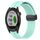Per Garmin Approach S40 Cinturino per orologio in silicone con chiusura magnetica in tinta unita da 20 mm (verde acqua) Per Garmin Approach S40 Cinturino per orologio in silicone con chiusura magnetica in tinta unita da 20 mm (verde acqua)