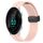 Per Garmin Forerunner 158 Cinturino per orologio in silicone con chiusura magnetica a tinta unita da 20 mm (rosa) Per Garmin Forerunner 158 Cinturino per orologio in silicone con chiusura magnetica a tinta unita da 20 mm (rosa)