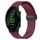 Per Garmin Forerunner 55 20mm cinturino in silicone con chiusura magnetica in tinta unita (rosso vino) Per Garmin Forerunner 55 20mm cinturino in silicone con chiusura magnetica in tinta unita (rosso vino)