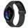 Per Garmin Venu 20mm Cinturino in silicone con chiusura magnetica in tinta unita (nero) Per Garmin Venu 20mm Cinturino in silicone con chiusura magnetica in tinta unita (nero)